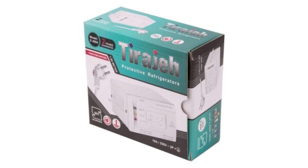 محافظ ولتاژ فلزی یخچال و فریزر تیراژه مدل S4004 - تصویر 2