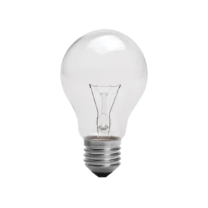 لامپ رشته‌ای 100 وات حبابی