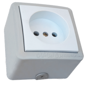 پریز روکار پارت ماهان سرامیکی