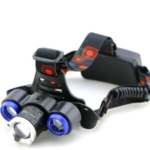 چراغ قوه هدی 3لامپ اسمال سان F672T