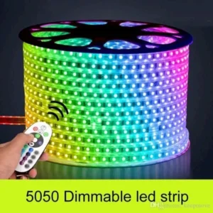 ریسه 7رنگ RGB بسته 100متری( بدون کنترل)